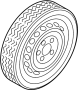 View Wheel. Spare. Tire. Rim.  Full-Sized Product Image 1 of 6