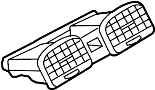 View Dashboard Air Vent Full-Sized Product Image