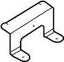 View Radio Amplifier Bracket (Upper, Lower) Full-Sized Product Image