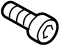 View Door Interior Trim Panel Screw (Rear) Full-Sized Product Image