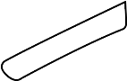 View Door Trim Molding (Front) Full-Sized Product Image