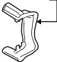View Disc Brake Caliper Bracket Full-Sized Product Image 1 of 2