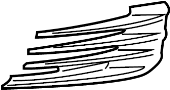 Image of Grille (Lower) image for your 2005 Volkswagen Jetta GLI   