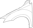 View Fender (Front) Full-Sized Product Image