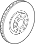 5Q0615301G Disc Brake Rotor
