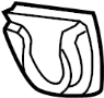 View Steering Column Cover Plug Full-Sized Product Image