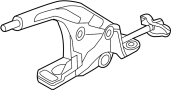 View Lever ASSEMBLY. PARKING BRAKE CONTROL.  Full-Sized Product Image
