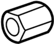 View Parking Brake Cable Guide Nut Full-Sized Product Image 1 of 8