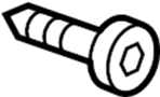 View Belt. Bolt. Screw. Seat. (Front, Upper, Lower) Full-Sized Product Image