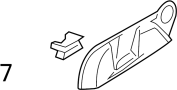 View Nut. Cover. Retaining. Panel. Seat.  Full-Sized Product Image