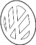View Grille Emblem Full-Sized Product Image