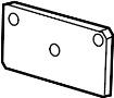 View License Plate Bracket Full-Sized Product Image