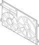 View Engine Cooling Fan Shroud (Front) Full-Sized Product Image