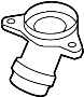 View Engine Coolant Thermostat Housing Full-Sized Product Image