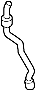 View Engine Coolant Hose (Front) Full-Sized Product Image 1 of 5