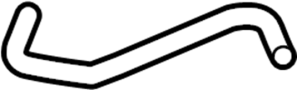 View Hose. Engine. Coolant. Inlet. Pipe. Water.  Full-Sized Product Image 1 of 3