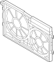 View Engine Cooling Fan Shroud (Front) Full-Sized Product Image
