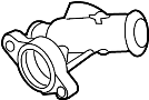 View Engine Coolant Inlet Flange. Water Outlet.  Full-Sized Product Image