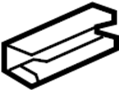 View Hood Release Cable Bracket Full-Sized Product Image
