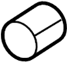 View Alternator Spacer. Mount Bracket Sleeve.  Full-Sized Product Image 1 of 10