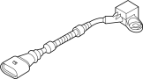 View Ignition Knock (Detonation) Sensor Full-Sized Product Image