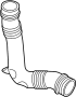 View Engine Air Intake Hose Full-Sized Product Image