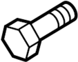 View Engine Harmonic Balancer Bolt Full-Sized Product Image