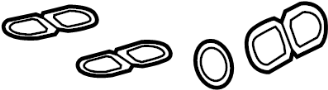 View Engine Oil Filter Housing Gasket Set. Oil filter hsng gasket set. SEALS.  Full-Sized Product Image