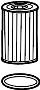 View Engine Oil Filter Element Full-Sized Product Image 1 of 6