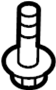 View Screw. Bolt. Shield. Panel. (Rear, Lower) Full-Sized Product Image