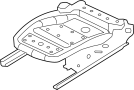 View Seat Frame (Lower) Full-Sized Product Image 1 of 4