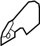View Seat Frame Trim Panel Full-Sized Product Image 1 of 3