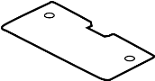 View Sound Absorber (Rear) Full-Sized Product Image