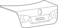 5C6827025E Deck Lid