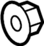 View Rod. Support. Grommet.  Full-Sized Product Image