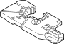 View Tray. Deflector. Battery. Heat. Insulator. shield.  Full-Sized Product Image 1 of 8