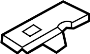View Body A-Pillar Reinforcement Bracket (Front) Full-Sized Product Image 1 of 1
