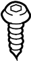View Headlight. Bolt. Screw. (Upper) Full-Sized Product Image