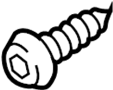 View Bolt. Headlight. Screw. (Lower) Full-Sized Product Image