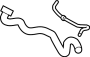 View Radiator Coolant Hose (Upper) Full-Sized Product Image