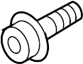 View Engine Water Pump Pulley Bolt Full-Sized Product Image