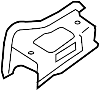 View Bracket. Mount. Rail. (Lower) Full-Sized Product Image 1 of 2