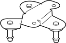 View Bracket. ABS. Control. Mount. (Upper) Full-Sized Product Image