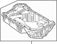 View Engine Oil Pan Full-Sized Product Image 1 of 4