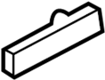 View Instrument Panel Molding (Front) Full-Sized Product Image 1 of 2
