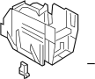 1Q0864251C Console Bracket (Rear)