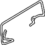 View Bracket. Retainer. (Front, Rear, Lower) Full-Sized Product Image 1 of 7