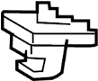 View Visor. Sun. Bracket. SUPPORT. HOLDER.  Full-Sized Product Image