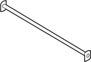 View Floor Side Rail Brace Full-Sized Product Image 1 of 1
