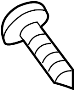 View Screw. Fender. Liner. Shield. (Rear) Full-Sized Product Image